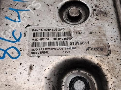 Engine control unit (ECU) FIAT PANDA (169_) 1.3 JTD Multijet 4x4 (169AXG1A, 169AXG2A) | BP39498714M57 - Image 6