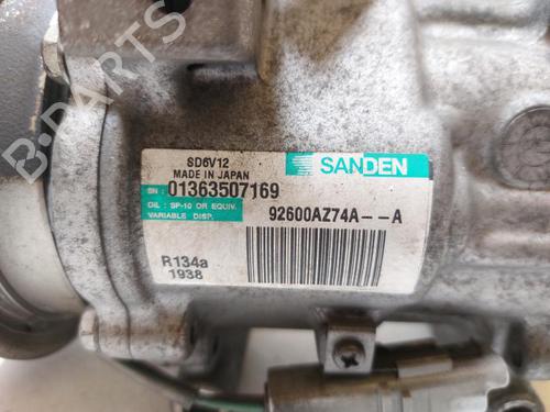 AC Kompressor NISSAN JUKE (F15) 1.5 dCi | BP30802041M34 