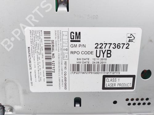 Radio CHEVROLET CRUZE (J300) 1.8 | BP15165950E6 