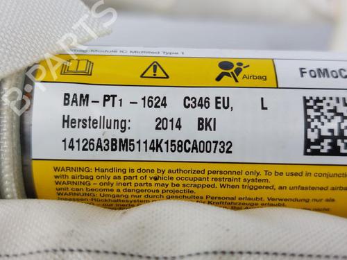 Left curtain airbag FORD FOCUS III 1.6 TDCi | BP15165812C11 