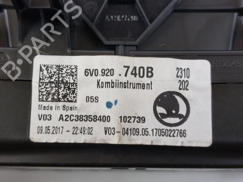 Instrument cluster SKODA FABIA III (NJ3) 1.0 | BP15162150C47 