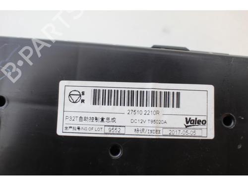 Climate control RENAULT KADJAR (HA_, HL_) 1.5 dCi 110 (HLA3) | BP15145714I5 