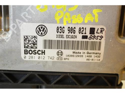 Engine control unit (ECU) VW PASSAT B6 (3C2) 1.6 | BP15143877M57 - Image 3
