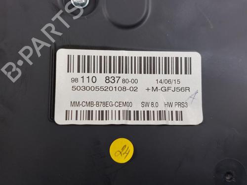 Instrument cluster CITROËN C4 Picasso II 1.6 BlueHDi 120 | BP15169786C47 