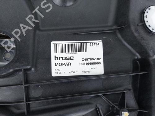 Left rear window motor FIAT 500X (334_) 1.6 (334AXE1A) | BP28618776E23