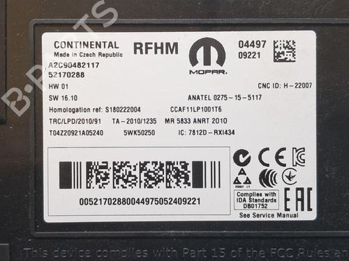 Engine control unit (ECU) JEEP RENEGADE SUV (BU, B1, BV) 1.3 PHEV 4Xe | BP34052410M57  - Image 5