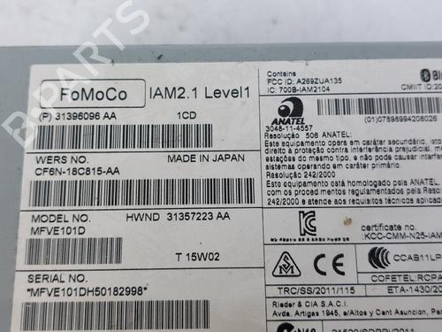 Radio VOLVO V40 Hatchback (525) D2 | BP15163483E6 