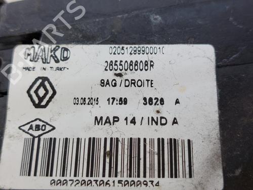 Right taillight RENAULT CLIO IV (BH_) 1.2 LPG (BHMG) | BP23880225C35 