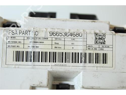 Instrument cluster CITROËN C5 III Break (RW_) 1.6 HDi 110 (RW9HZC) | BP15143897C47 