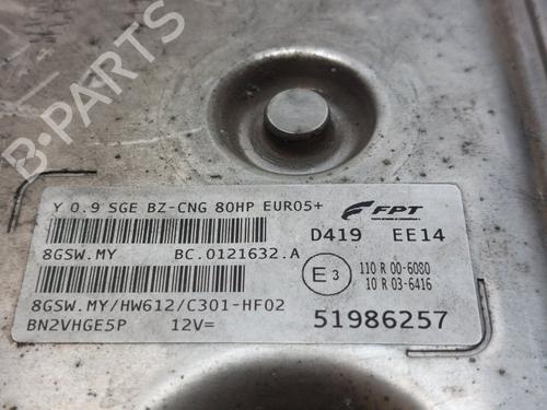 Engine control unit (ECU) LANCIA YPSILON (312_) 0.9 CNG (312.YXG1A) | BP35750692M57 - Image 4