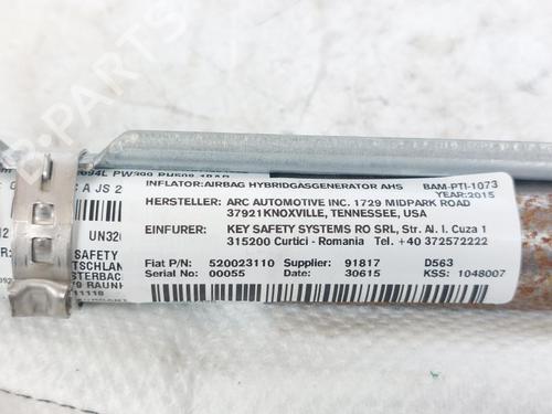 Right curtain airbag FIAT 500L (351_, 352_) 1.3 D Multijet (199.LYM11, 199.LYM1A) | BP23881333C12 