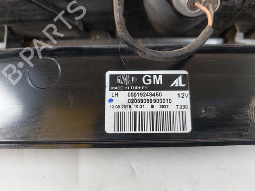 Feu arrière gauche OPEL COMBO Box Body/MPV (X12) 1.6 CDTI (B05) | BP19124700C34