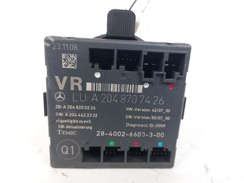 Used Control unit Control unit MERCEDES-BENZ C-CLASS T-Model (S204) C 200 CDI (204.207) (136 hp) 15163255 15163255
