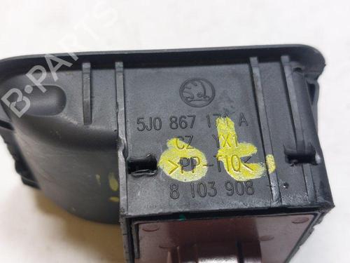 Left front window switch SKODA FABIA II (542) 1.2 | BP33734677I27 - Image 5