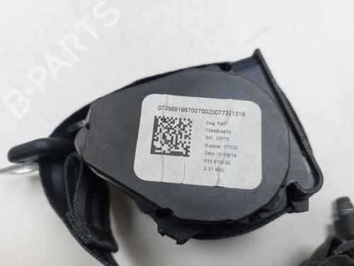 Rear right seatbelt FIAT TIPO Hatchback (356_, 357_) 1.4 (356HXA1B, 357) | BP29238261I28 