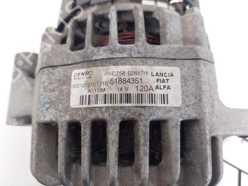 Alternator FIAT 500X (334_) 1.6 D Multijet (334AXA1B, 334AXA11) | BP23399751M7 