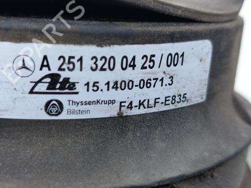 Right rear shock absorber MERCEDES-BENZ R-CLASS (W251, V251) R 350 CDI 4-matic (251.022, 251.122) | BP15168718M19 