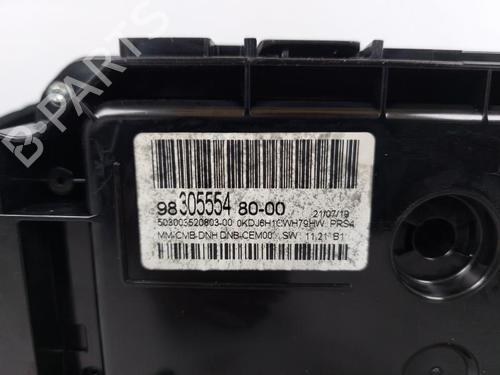 Instrument cluster PEUGEOT 3008 II SUV (MC_, MR_, MJ_, M4_) 1.5 BlueHDi 130 | BP17737426C47 