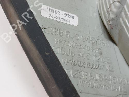 Right taillight SKODA FABIA II (542) 1.2 | BP30478499C35 