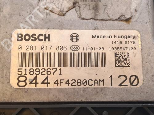 Engine control unit (ECU) LANCIA DELTA III (844_) 1.6 D Multijet (844.AXC11, 844.AXC1A) | BP36856021M57  - Image 5