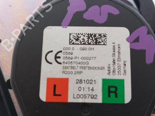 Rear right seatbelt VOLVO XC40 (536) T4 Plug-in Hybrid | BP17205544I28