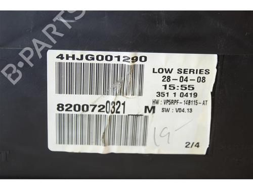 Instrument cluster RENAULT MEGANE II Estate (KM0/1_) 1.5 dCi (KM16, KM1E) | BP15143704C47 