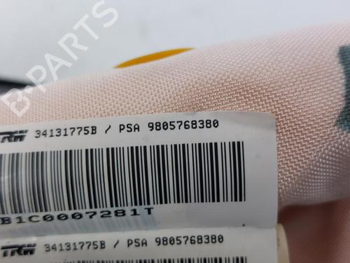 Right curtain airbag PEUGEOT 308 II (LB_, LP_, LW_, LH_, L3_) 1.6 HDi / BlueHDi 115 | BP15163384C12 