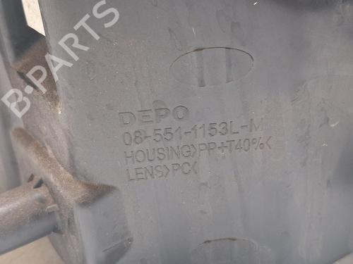 Left headlight DACIA LOGAN MCV (KS_) 1.6 (KS0B, KS0D, KS0F) | BP39738949C28 - Image 5