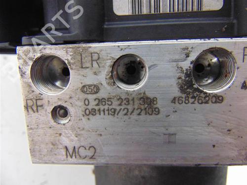 ABS pump LANCIA YPSILON (843_) 1.2 (843.AXA1A) | BP15140395M43 