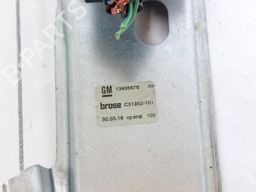 Rear right window mechanism OPEL ASTRA K Sports Tourer (B16) 1.6 CDTi (35) | BP15161422C25 