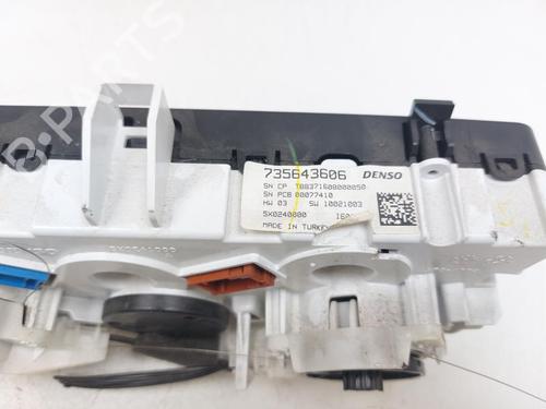 Climate control FIAT TIPO Saloon (356_, 357_) 1.3 D (356SXB1A, 356SXH1A, 356SXD1A) | BP24856602I5 