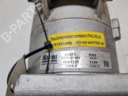 AC compressor NISSAN QASHQAI I (J10, NJ10) 1.5 dCi | BP30898654M34