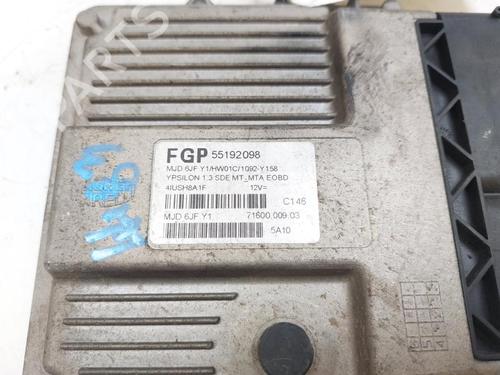 Engine control unit (ECU) LANCIA YPSILON (843_) 1.3 JTD (843.AXD11, 843.AXD1A) | BP28367600M57