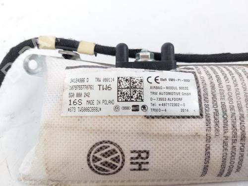 Høyre sete kollisjonspute VW GOLF VII (5G1, BQ1, BE1, BE2) 1.6 TDI | BP19543794C14 