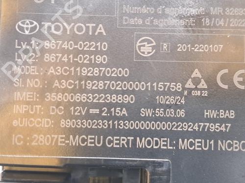 Engine control unit (ECU) TOYOTA AYGO X (_B7_) 1.0 VVT-i (KGB70) | BP38036258M57 - Image 5