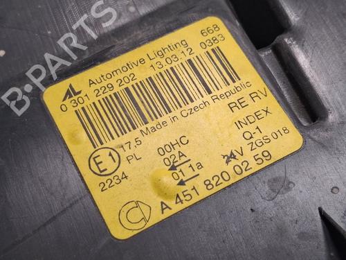 Right headlight SMART FORTWO Coupe (451) 1.0 (451.331, 451.380) | BP40215614C29 - Image 5