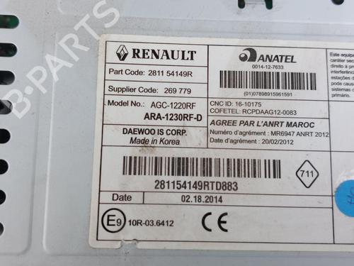 Radio RENAULT CLIO IV (BH_) 1.5 dCi 90 | BP15396606E6 
