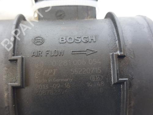 Mass air flow sensor FIAT FIORINO Box Body/MPV (225_) 1.3 D Multijet (225BXD1A, 225BXB1A, 225BXB11) | BP18233556M95