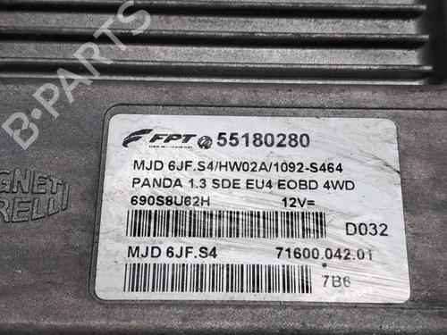Engine control unit (ECU) FIAT PANDA (169_) 1.3 D Multijet 4x4 (169.AXC2A) | BP33231725M57  - Image 5