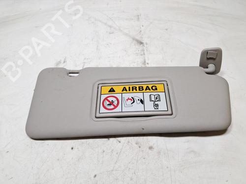 Højre solskærm Højre solskærm RENAULT CLIO IV (BH_) 1.2 TCe 120 (BHM0) (120 hp) 33193314 33193314