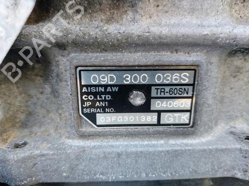Gearbox VW TOUAREG (7LA, 7L6, 7L7) 5.0 V10 TDI | BP15169003M3 