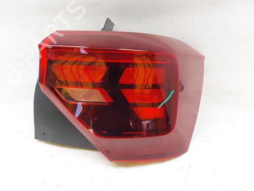 Used Right taillight VW POLO VI (AW1, BZ1, AE1) 1.0 TSI (95 hp) 28618549