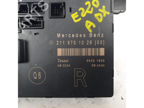 Electronic module MERCEDES-BENZ E-CLASS (W211) E 220 CDI (211.006) | BP15152811M83