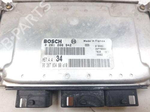 Engine control unit (ECU) PEUGEOT 206 CC (2D) 1.6 16V (2DNFUF, 2DNFUR) | BP27538422M57 