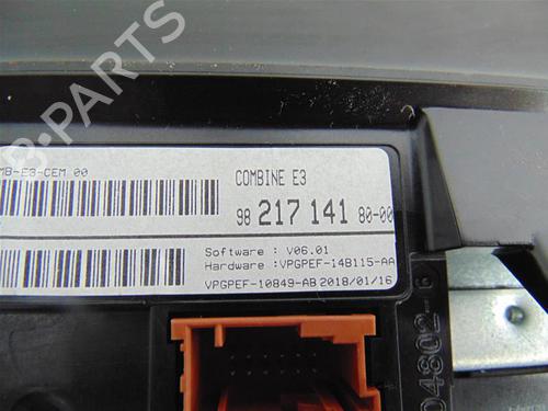 Kombinert Instrument CITROËN C4 CACTUS 1.2 VTi 82 | BP15140605C47 