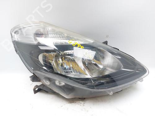 Højre forlygte RENAULT CLIO III (BR0/1, CR0/1) 1.2 16V Hi-Flex (BR1U, CR1U) (75 hp) 29854420
