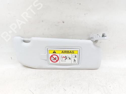 Used Right sun visor PEUGEOT 208 I (CA_, CC_) 1.6 BlueHDi 100 (100 hp) 27538188
