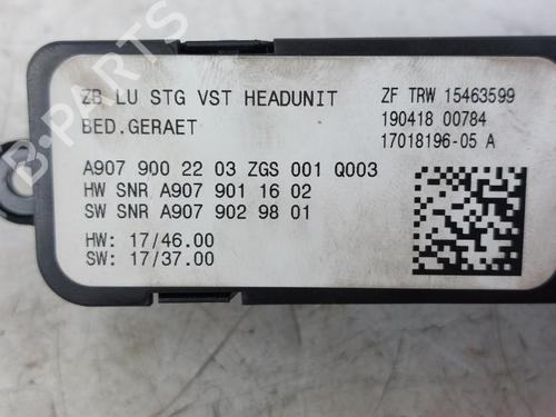 Radio MERCEDES-BENZ SPRINTER 5-t Van (B907) 511 CDI (907.653, 907.655, 907.657) | BP15174797E6