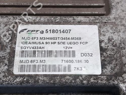 Engine control unit (ECU) FIAT IDEA (350_) 1.3 D Multijet | BP37259472M57 - Image 5