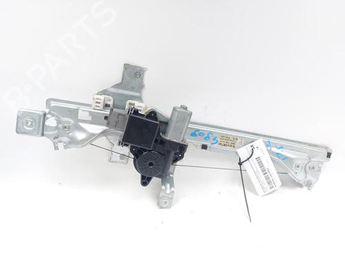 Rudehejsemotor bagstkærm venstre PEUGEOT 3008 I MPV (0U_) 1.6 HDi (112 hp) 29854492